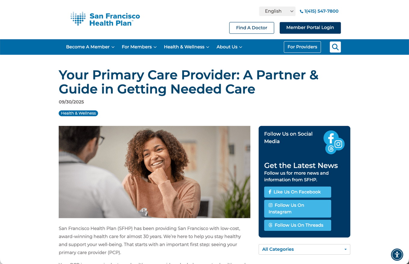 San Francisco Health Plan